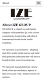 Mobile Screenshot of izegroup.com